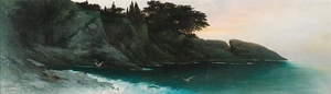 Capri by Karl Wilhelm Diefenbach [1851–1913]